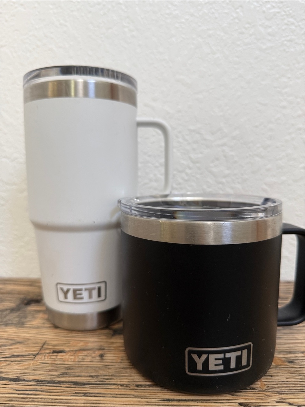 Yeti White Travel Tumbler and Mug Set